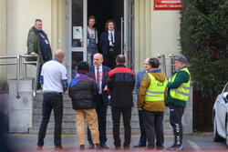 Protest górników w Warszawie