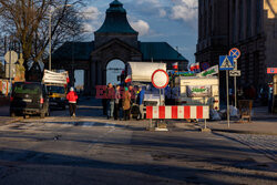 Protest Rolników w Szczecinie