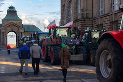 Protest Rolników w Szczecinie