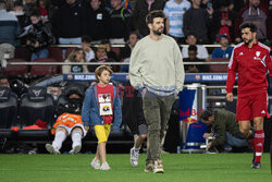 Gerard Pique z synami na finale Kings League