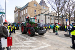 Protest Rolników w Szczecinie