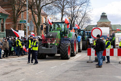 Protest Rolników w Szczecinie