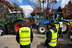 Protest Rolników w Szczecinie