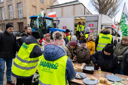 Protest Rolników w Szczecinie