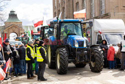 Protest Rolników w Szczecinie