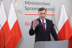 Konferencja ministra sprawiedliwości