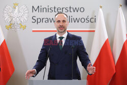 Konferencja ministra sprawiedliwości