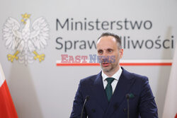 Konferencja ministra sprawiedliwości