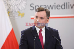 Konferencja ministra sprawiedliwości