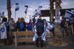 Izrael - protest przeciw radykalnym reformom