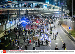 Izrael - protest przeciw radykalnym reformom