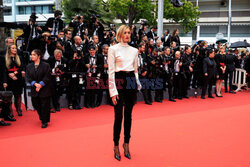 Anja Rubik i Sabina Jakubowicz na premierze filmu Monster w Cannes