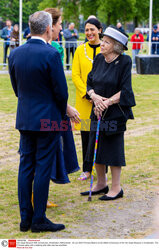 Księżniczka Beatrix na 50. rocznicy muzeum van Gogha w Amsterdamie