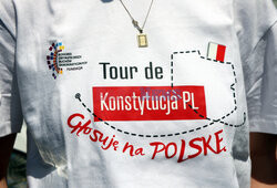 Tour de Konstytucja w Warszawie