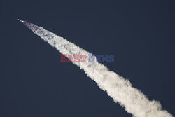 Udany start rakiety Starship SpaceX