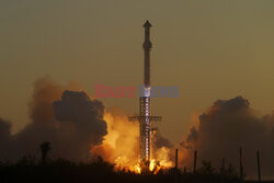 Udany start rakiety Starship SpaceX
