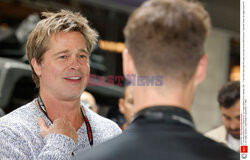 Brad Pitt na torze F1 w Las Vegas