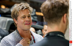 Brad Pitt na torze F1 w Las Vegas