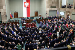 Inauguracyjne posiedzenie Sejmu X kadencji