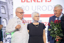 80. urodziny i 40. rocznica Nobla dla Lecha Wałęsy