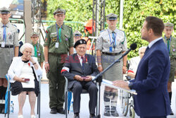 Spotkanie Powstańców z prezydentami Dudą i Trzaskowskim