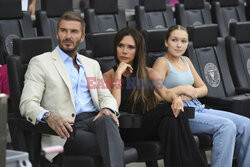 David i Victoria Beckham na meczu Interu Miami