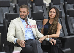 David i Victoria Beckham na meczu Interu Miami