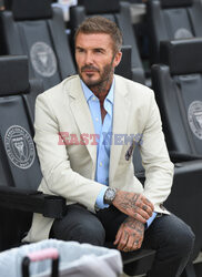 David i Victoria Beckham na meczu Interu Miami