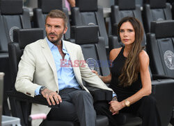 David i Victoria Beckham na meczu Interu Miami