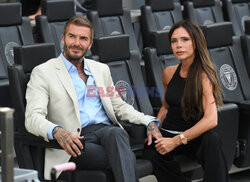 David i Victoria Beckham na meczu Interu Miami