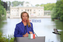 Premier Włoch Giorgia Meloni w Polsce
