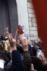 Strajki i demonstracje Solidarności