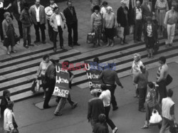 Strajki i demonstracje Solidarności