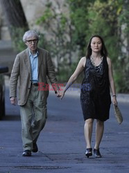 Woody Allen i Soon-Yi w Paryżu