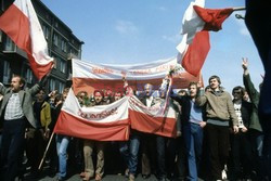 Strajki i demonstracje Solidarności