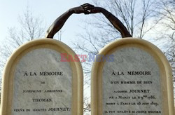 Cmentarz Pere Lachaise w Paryżu - Eyevine