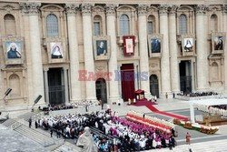 Papież Benedykt XVI kanonizował dziś sześcioro błogosławionych