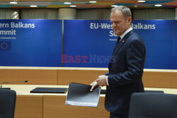 Donald Tusk na szczycie Unia Europejska-Bałkany Zachodnie