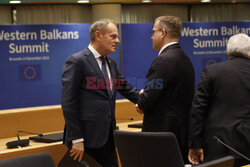 Donald Tusk na szczycie Unia Europejska-Bałkany Zachodnie