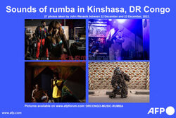 Rumba w Kinszasie - AFP