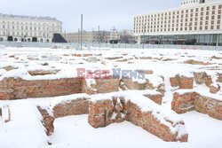 Piwnice Pałacu Saskiego w Warszawie