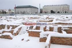 Piwnice Pałacu Saskiego w Warszawie