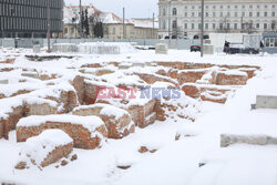 Piwnice Pałacu Saskiego w Warszawie