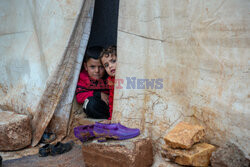 Życie dzieci w Syrii rok po trzęsieniu ziemi - NUR