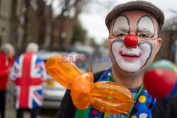Msza dla klaunów w Londynie