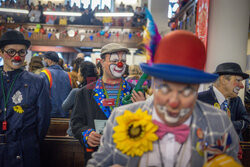 Msza dla klaunów w Londynie