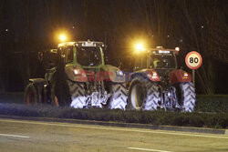 Protest rolników w Hiszpanii