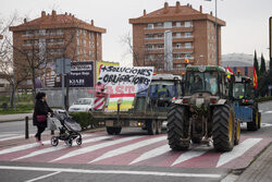 Protest rolników w Hiszpanii