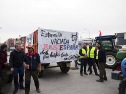 Protest rolników w Hiszpanii