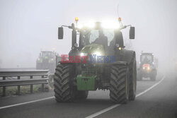 Protest rolników w Hiszpanii